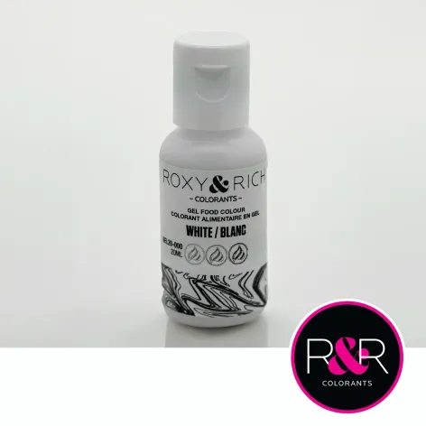 Roxy & Rich Colouring Gel White